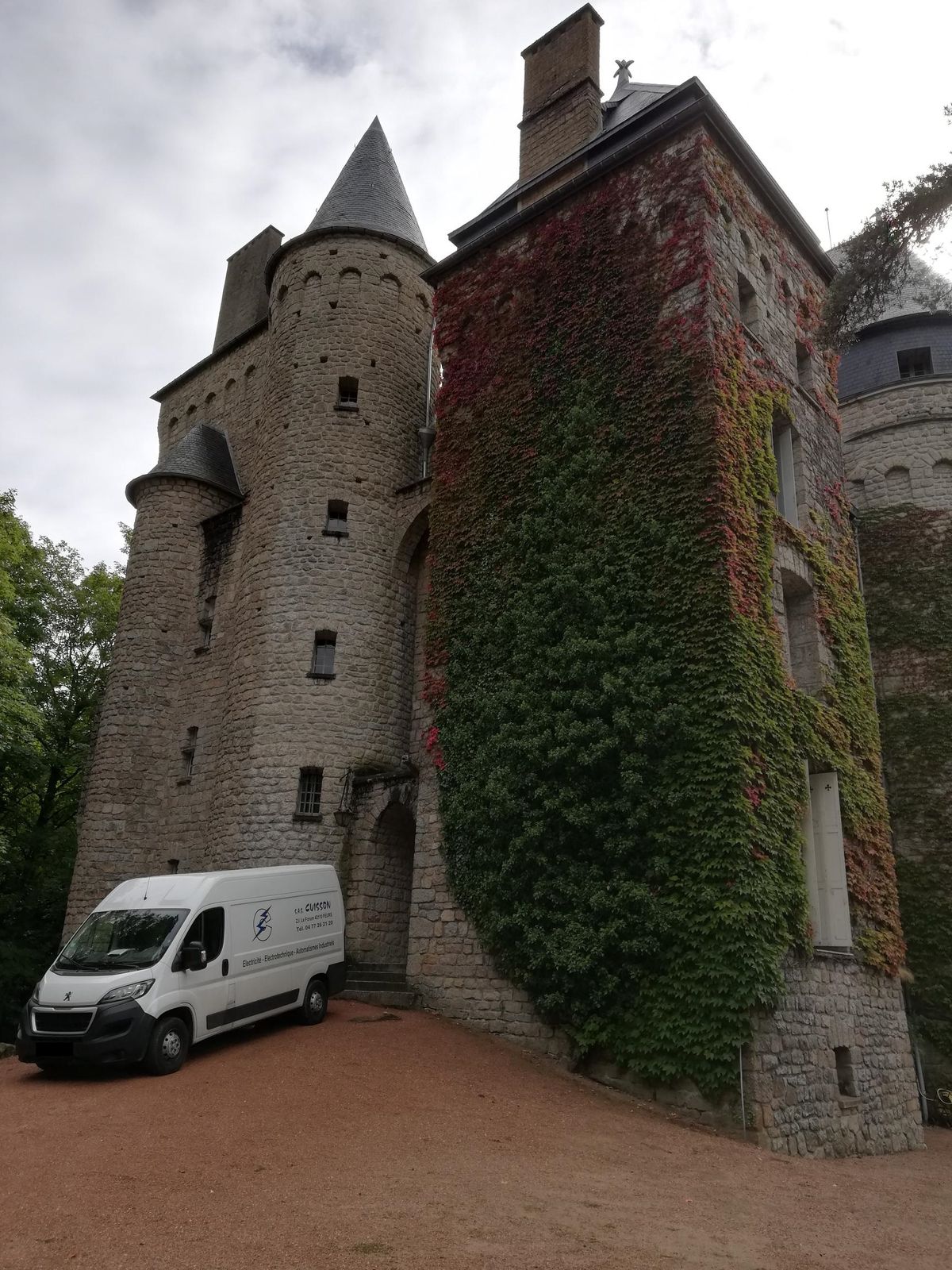 Rénovation d'un château
