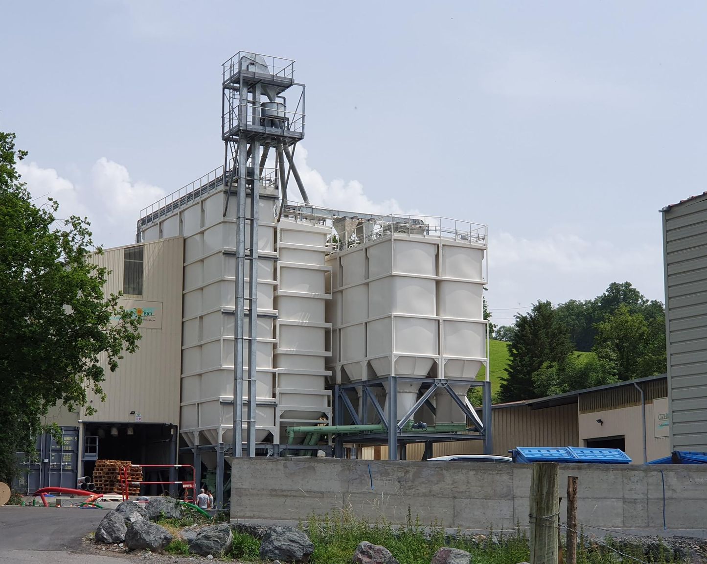 Electricité générale d'un bâtiment industriel